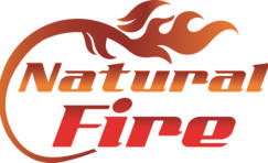 Natural fire logo